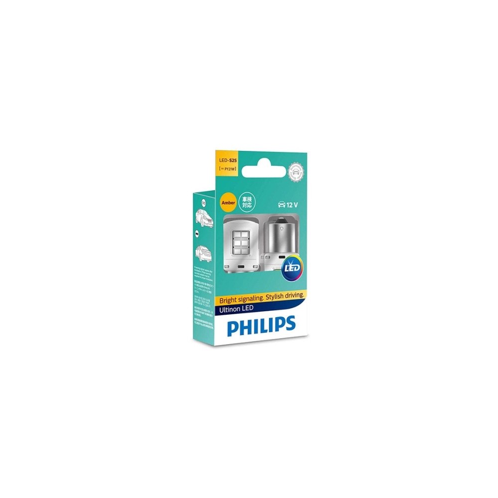 Philips Philips Ultinon LED P21W Gul 12V