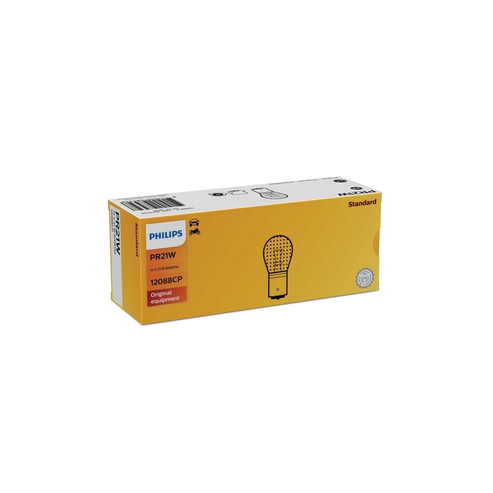 Philips Philips Vision 12088CP Bättre sikt, 21 W, 12 V, PR21W, 1 sty...