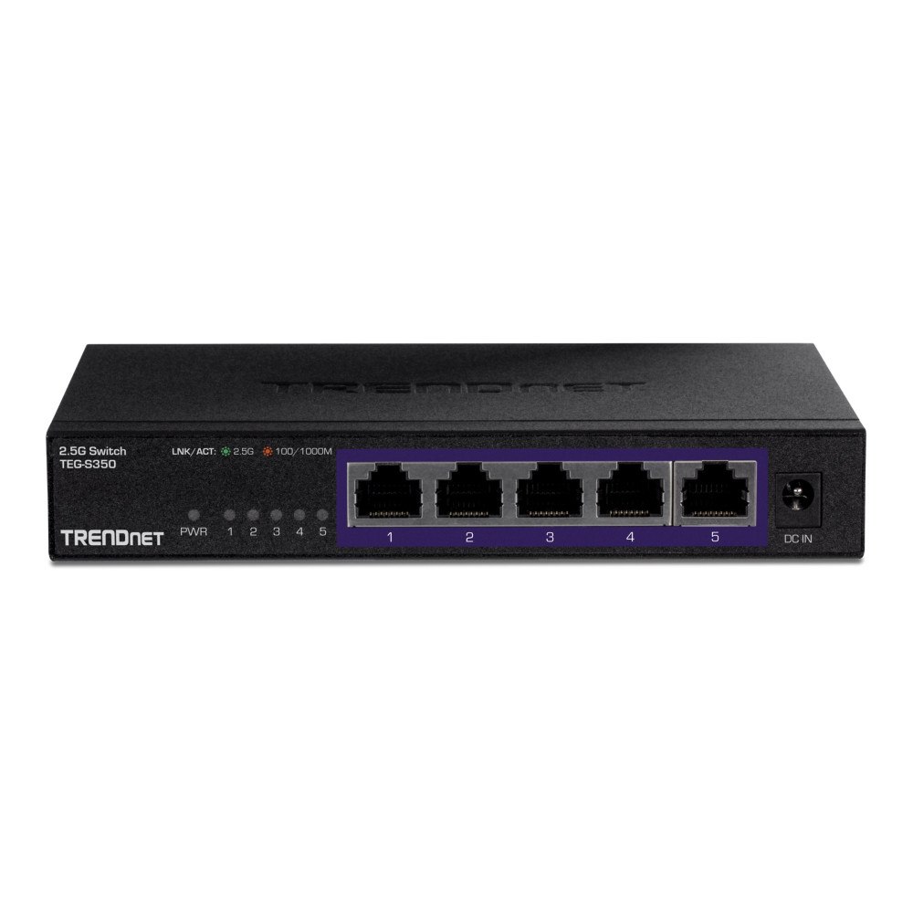 TRENDnet TRENDnet TEG S350 - switch - 5 portar - ohanterad - TAA-kompatibel