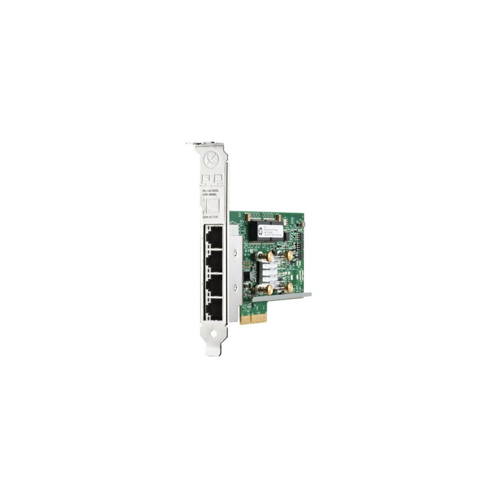 HP HPE 331T - nätverksadapter - PCIe 2.0 x4 - Gigabit Ethernet x 4
