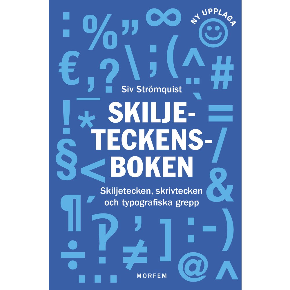 Siv Strömquist Skiljeteckensboken (inbunden)