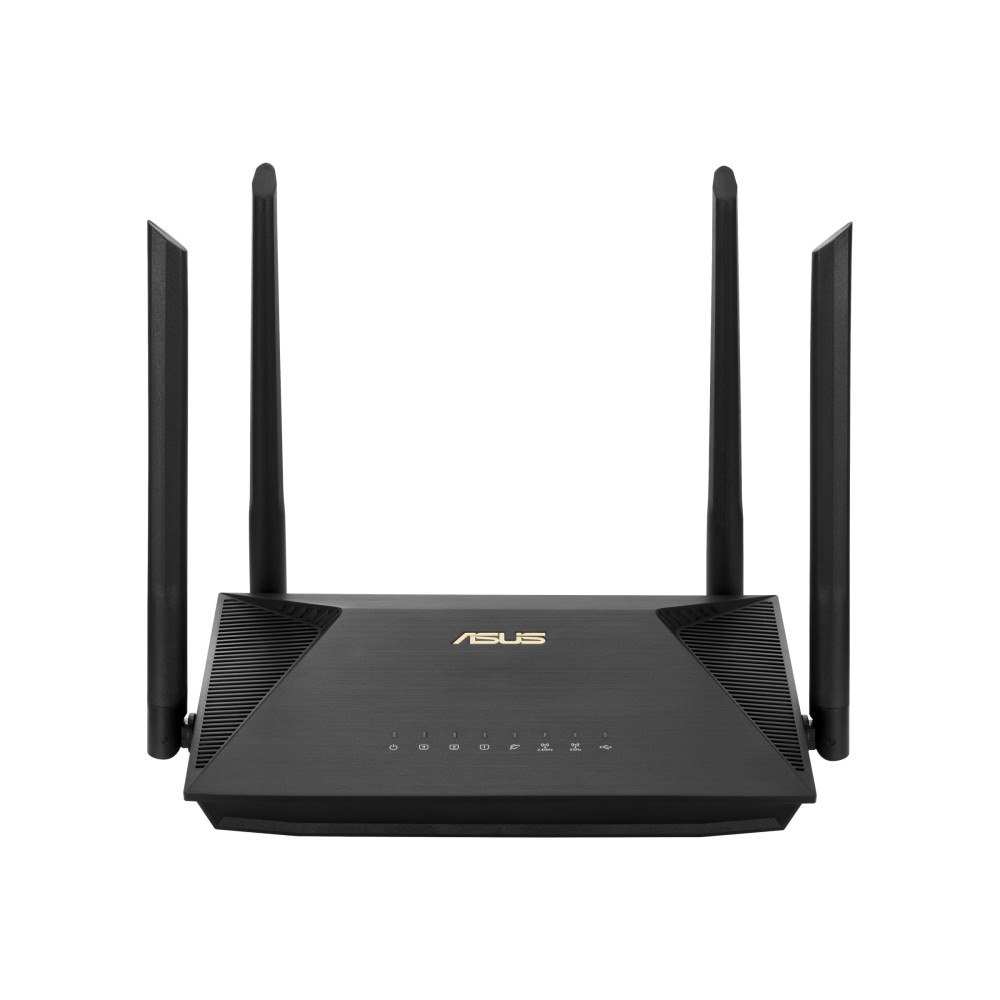 ASUSTeK COMPUTER ASUS RT-AX53U - trådlös router - Wi-Fi 6 - skrivbordsmodell
