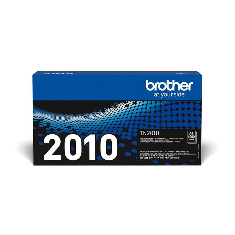 Brother Brother TN2010 - svart - original - tonerkassett