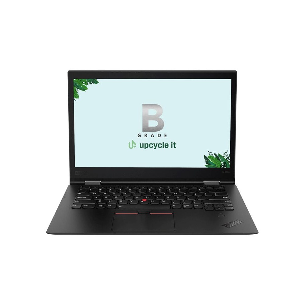 upcycle it Lenovo ThinkPad X1 Yoga (5th Gen) - 14" - Intel Core i5 - 10210U - 16 GB RAM - 256 GB SSD - WWAN - Nordisk - rekondition...