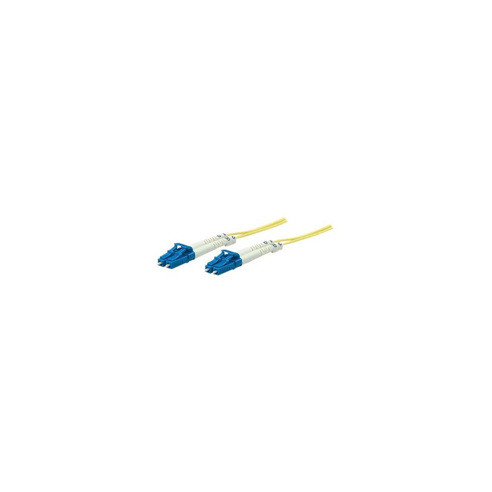 intellinet Intellinet Fiber Optic Patch Cable, OS2, LC/LC, 5m, Yellow, Duplex, Single-Mode, 9/125 µm, LSZH, Fibre, Lifetime Warrant...