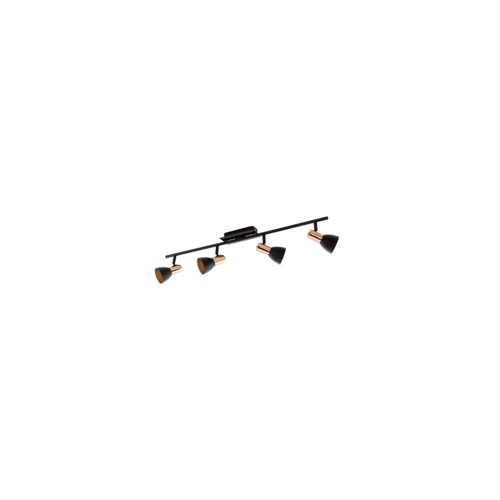 EGLO EGLO Barnham, Utanpåliggande spotlight, GU10, 4 lampor, LED,...