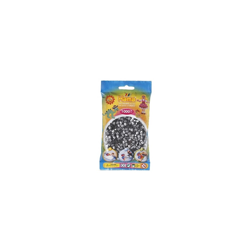 HAMA beads Hama midi pärlor 1000 st silver