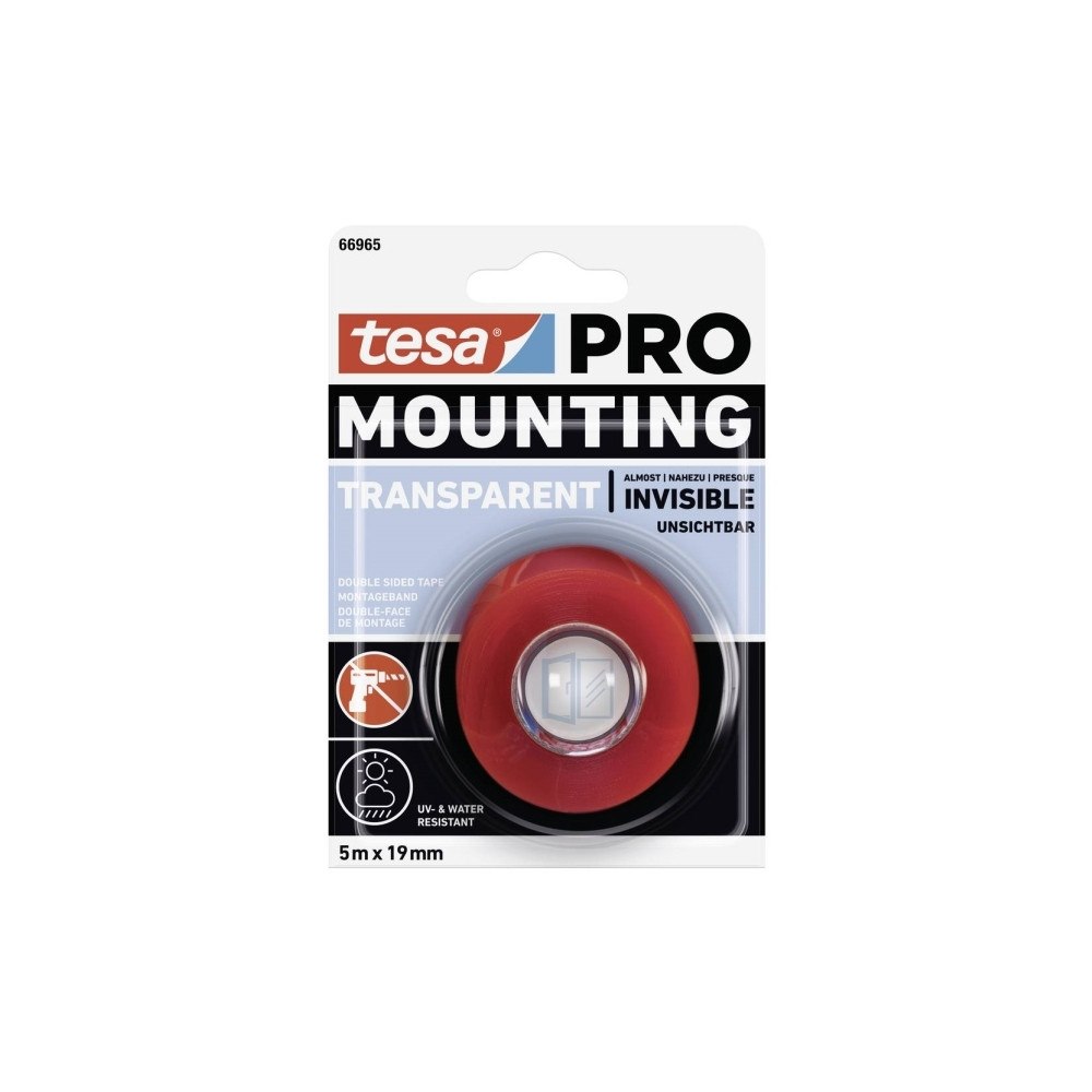 tesa tesa Mounting PRO Transparent 66965-00001-00 monteringsband...