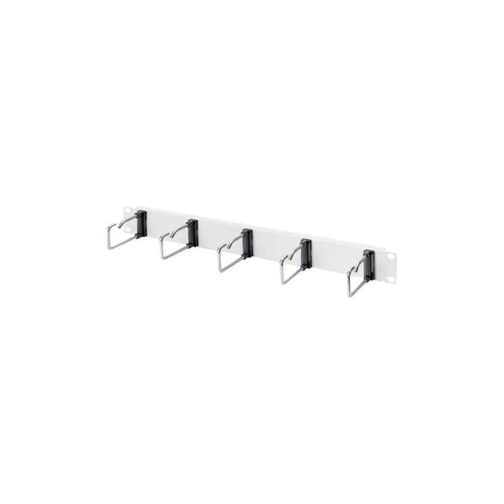 Digitus DIGITUS DN-97666 - kabelhanteringspanel med ringar - 1U - 19"