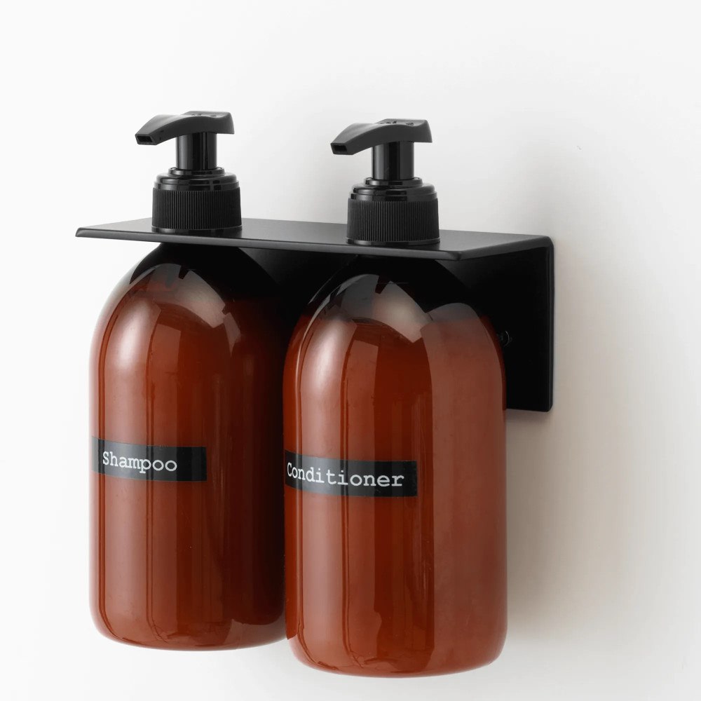 Naga Sæbeholder til væg sort