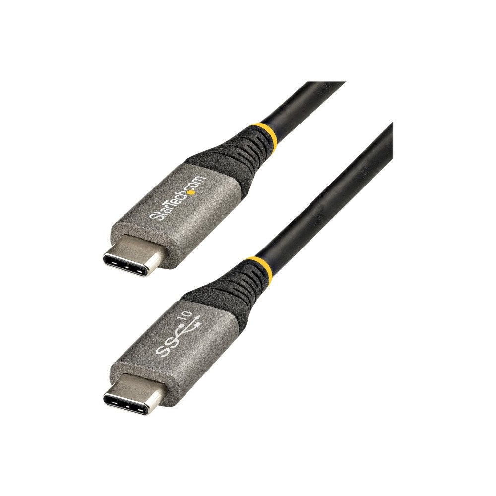 StarTech.com StarTech.com 50 cm USB C-kabel 10 Gbit/s - USB 3.1/3.2 Gen 2 Type-C kabel - 100W (5A) Power Delivery-laddning, DP alt-lä...