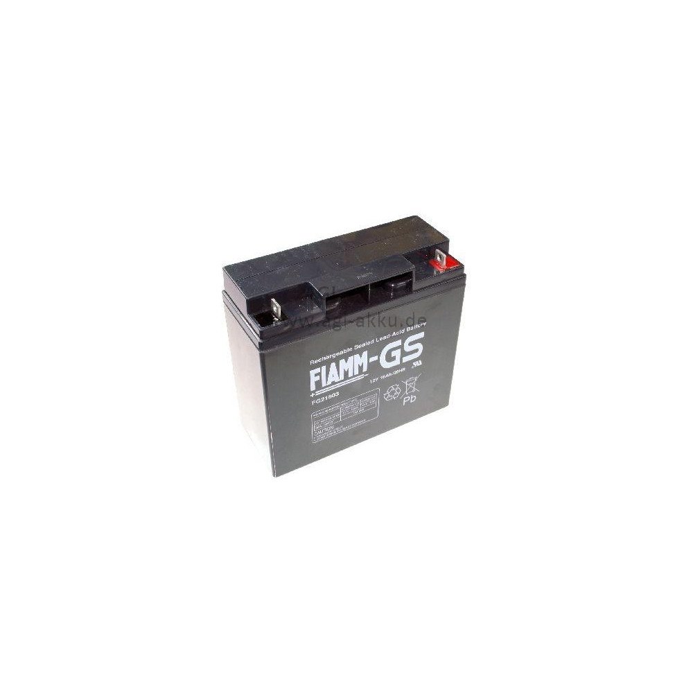 AGI AGI 90274, Slutna blybatterier (VRLA), Svart, 18000 mAh, 3,7...