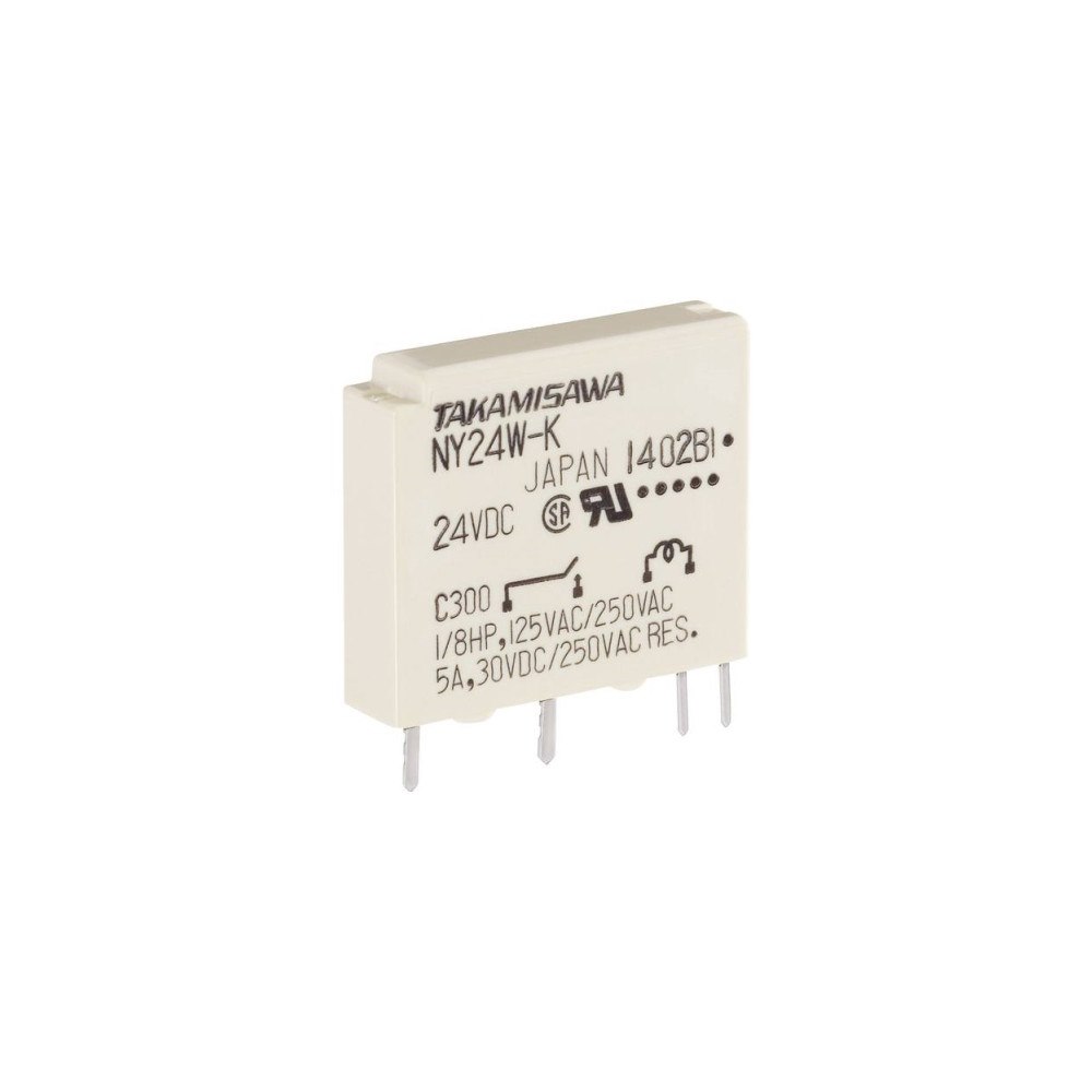 Takamisawa Takamisawa NY-24W-K-IE PCB-relä 24 V/DC 5 A 1 x gränslägesbr...