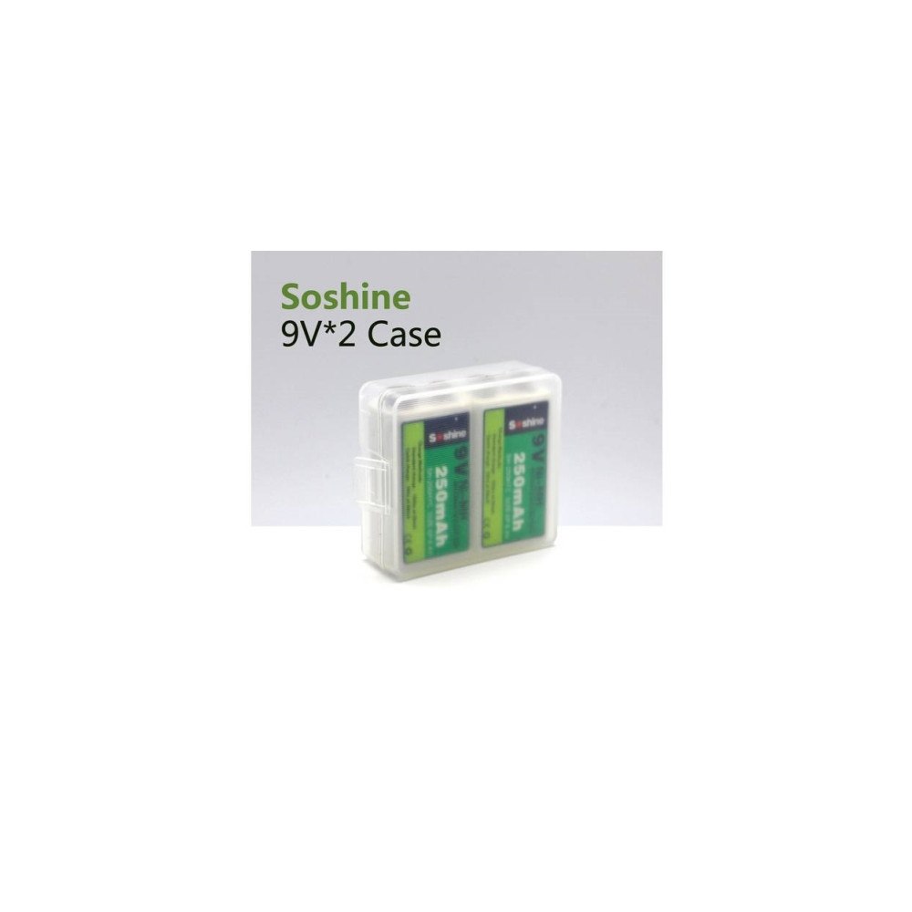 Soshine Soshine Soshine SBC-018 Batteribox Celletal: 2 9 V blok (L x...