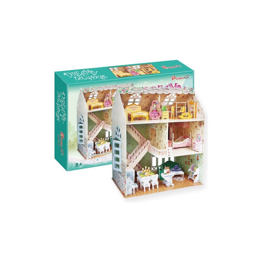 Cubic Fun CubicFun P645h Dreamy Dollhouse with Furniture lovely 3D Puz...