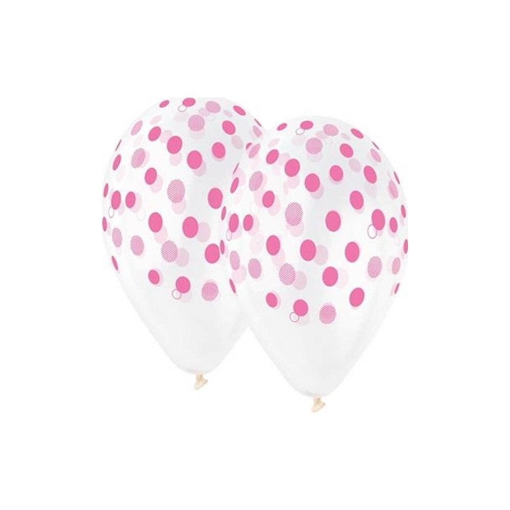 GMR GMR Transparent rosa ärtballonger