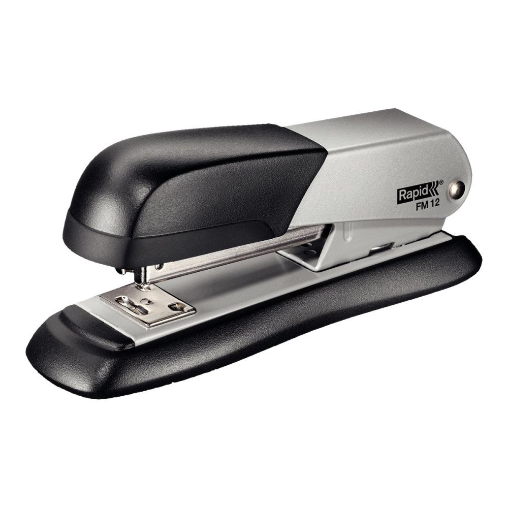 RAPID Rapid FM12 - häftapparat - 25 ark - metall, ABS-plast - silver