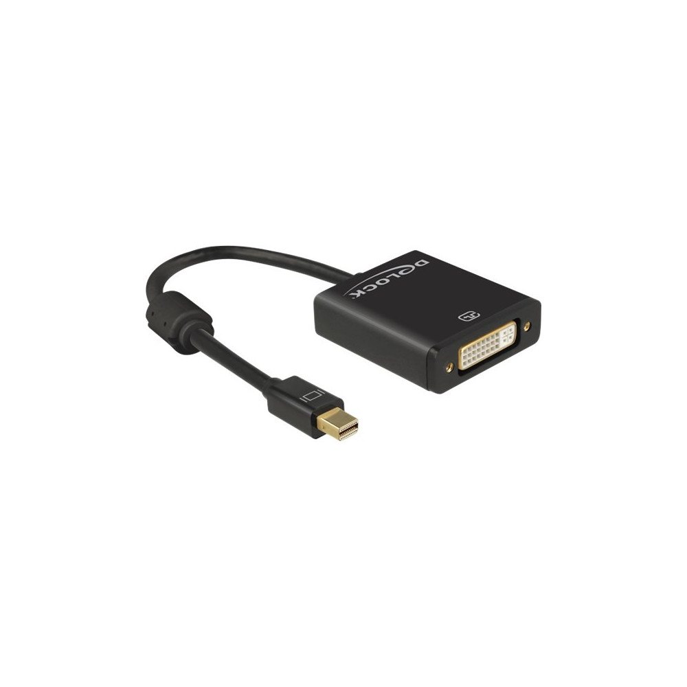 DeLOCK Delock - videokort - Mini DisplayPort till DVI-I - 20 cm