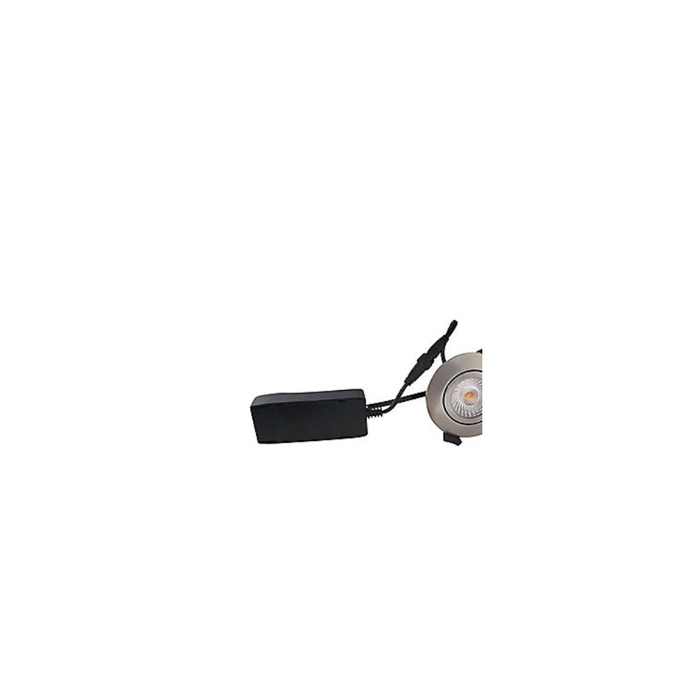 Nordtronic Downlight Low Profile ECO LED 6W 420 lumen, 2700K, rund, b....