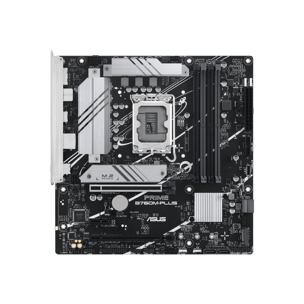 ASUSTeK COMPUTER ASUS PRIME B760M-PLUS - moderkort - micro ATX - LGA1700-uttag - B760