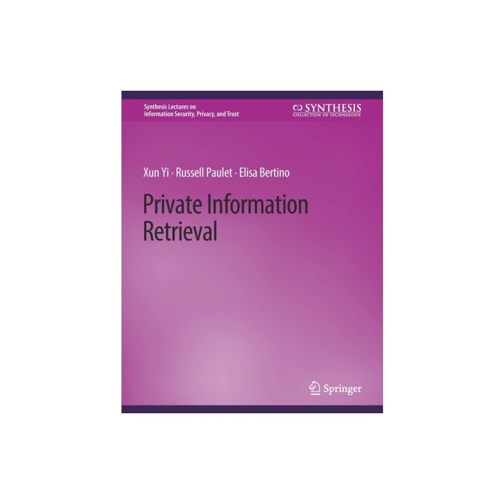 Springer International Publishing AG Private Information Retrieval (häftad, eng)