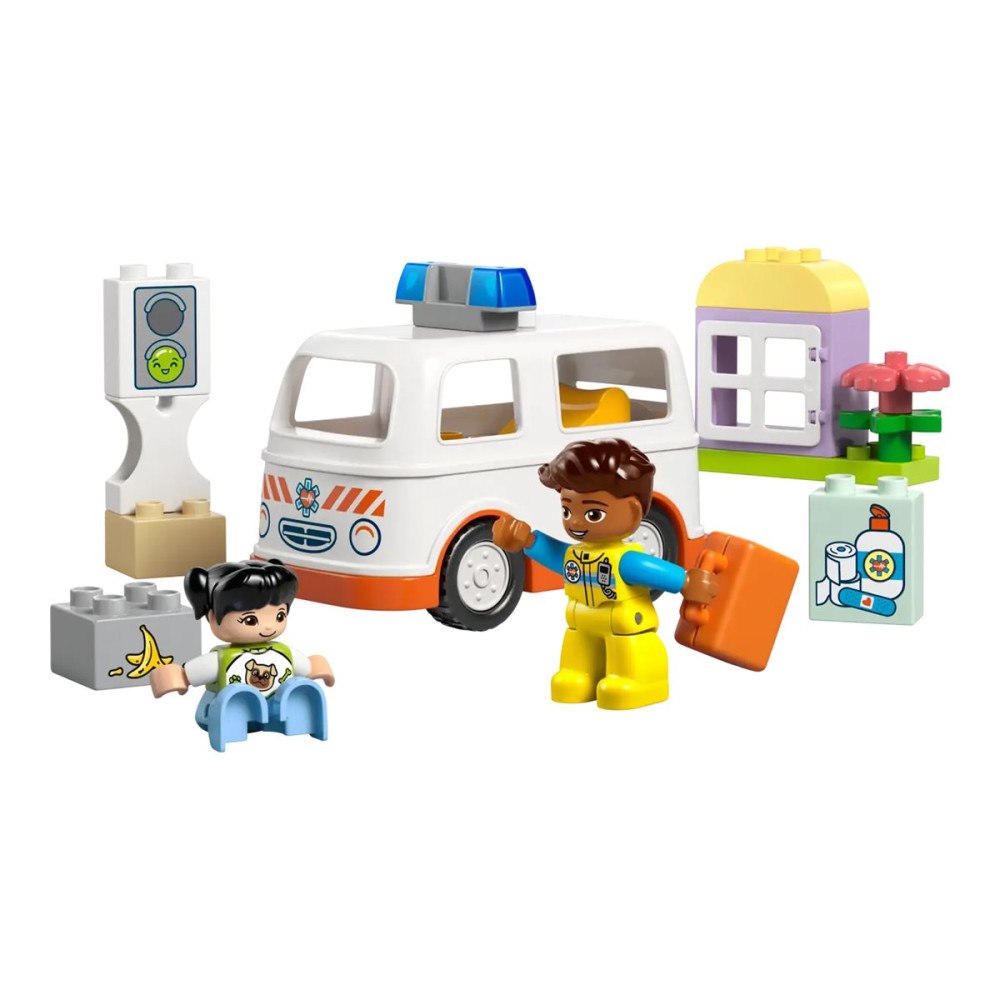 LEGO LEGO DUPLO 10447 - Ambulans och förare - byggsats