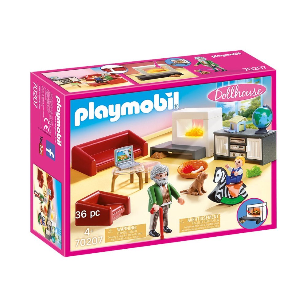 Playmobil Playmobil Dollhouse - Comfortable Living Room - byggsats