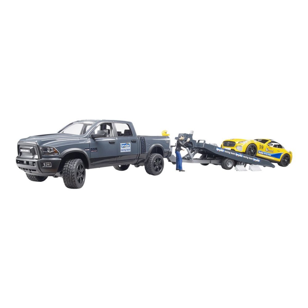 Bruder BRUDER - RAM 2500 Power Wagon och Roadster Bruder Racing Team