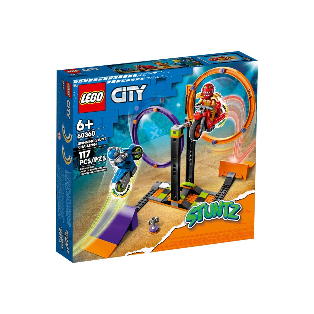 LEGO LEGO City Stuntz 60360 - Spinning Stunt Challenge - byggsats