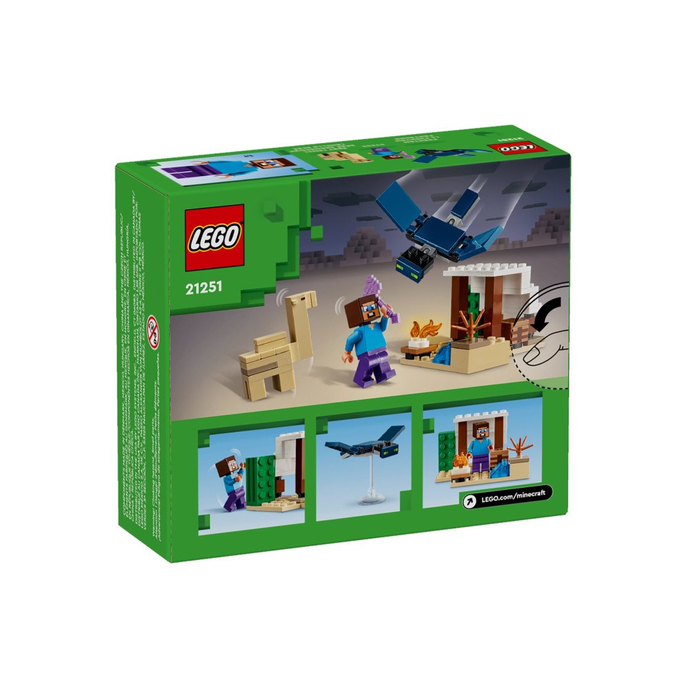 LEGO LEGO Minecraft 21251 - Steves Ökenexpedition - byggsats