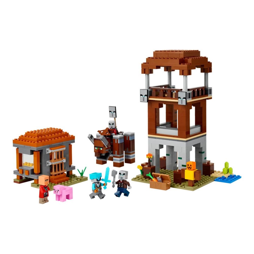 LEGO LEGO Minecraft 21278 - The Pillager Outpost and Ravager - byggsats