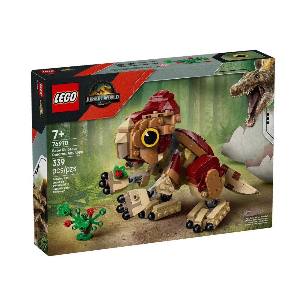 LEGO LEGO Jurassic World 76970 - Baby Dinosaurie Dolores: Aquilops - byggsats