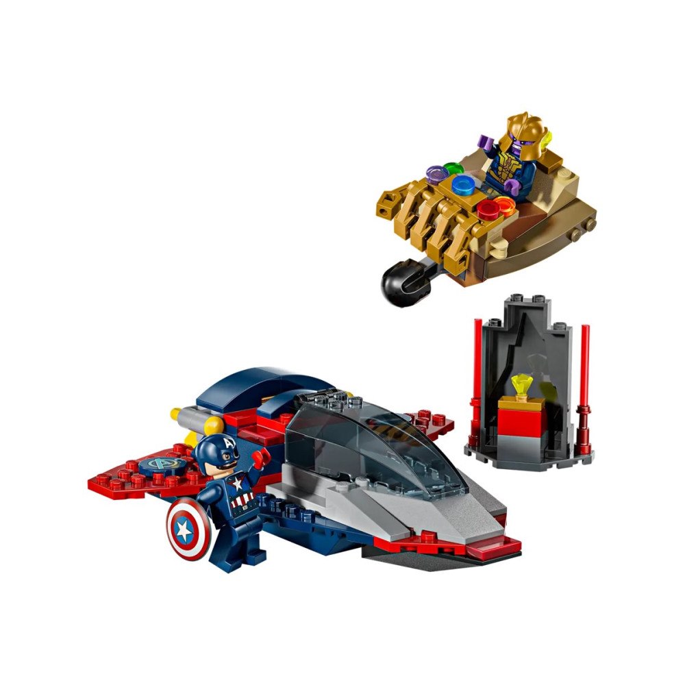 LEGO LEGO Marvel 76319 - Captain America mot Thanos - byggsats