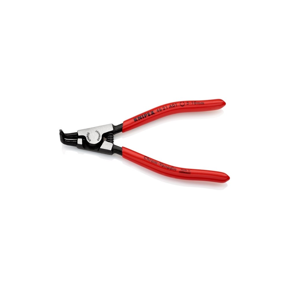 Knipex Knipex 46 21 A01, Låsringstång, Kromvanadinstål, Plast, Röd,...