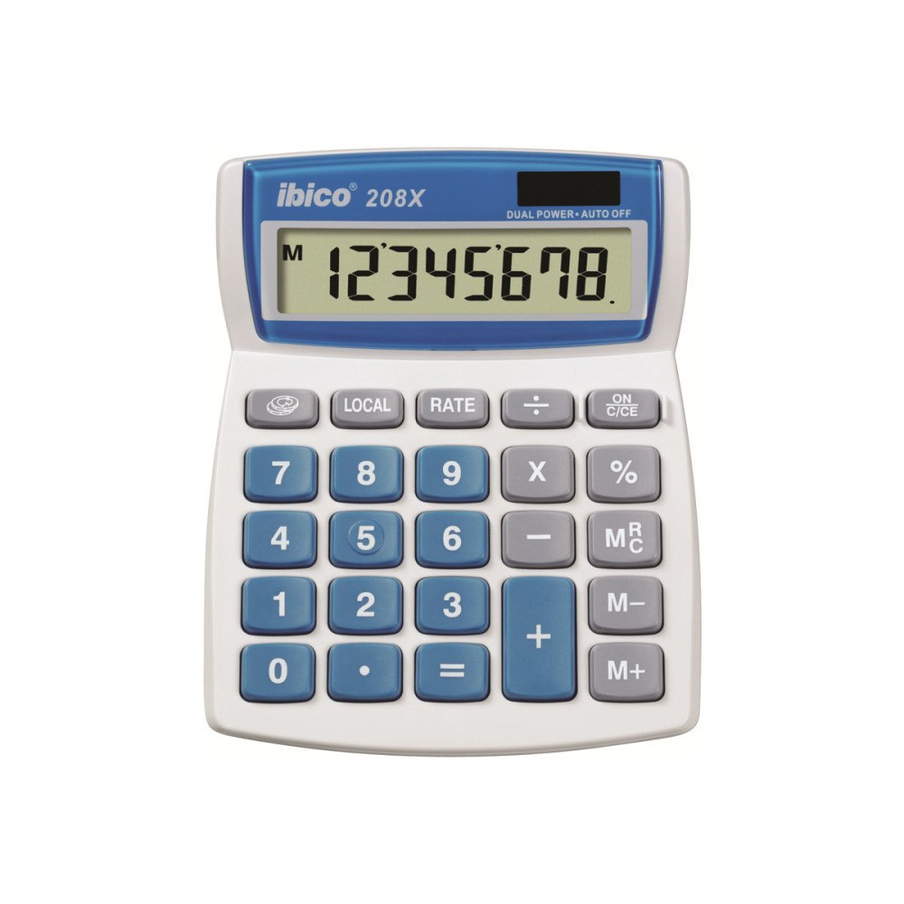 REXEL Rexel Ibico 208X - skrivbordskalkylator
