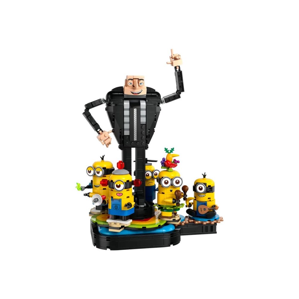 LEGO LEGO Despicable Me 4 75582 - Brick-Built Gru and Minions - byggsats