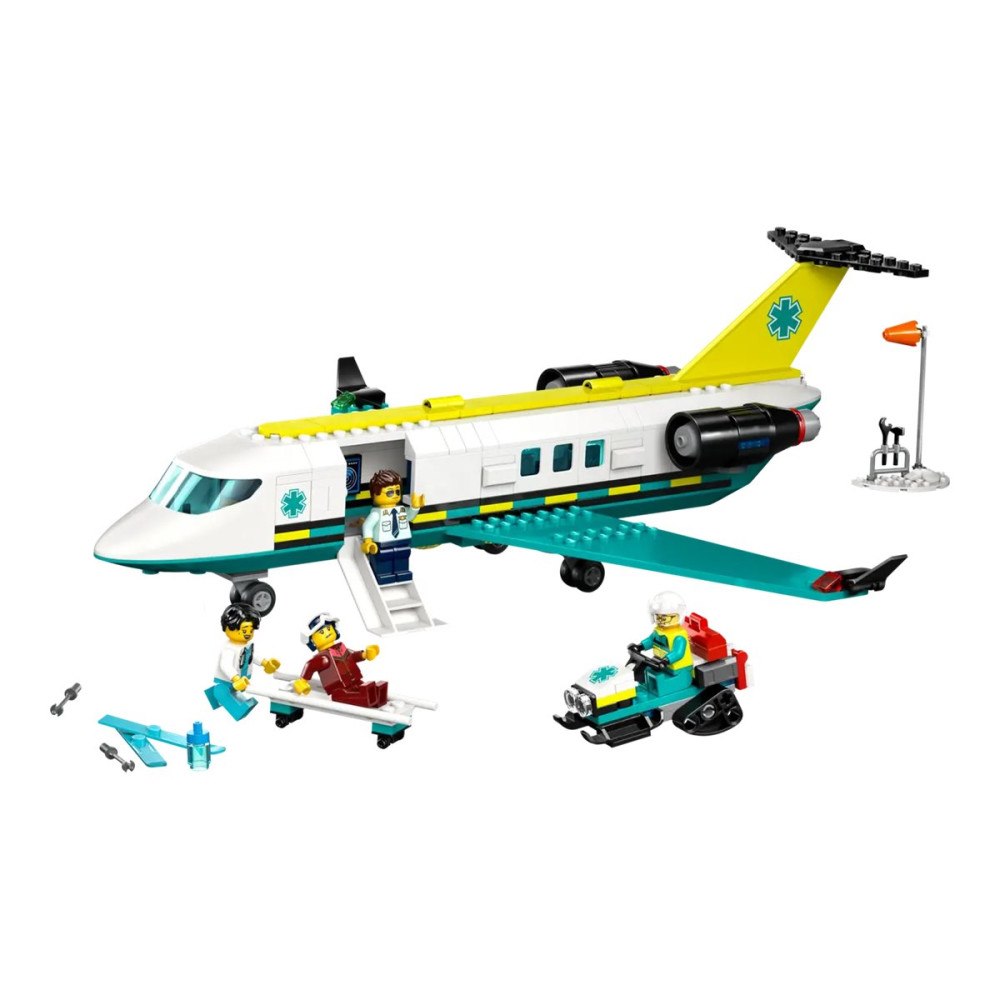 LEGO LEGO City 60465 - Emergency Air Ambulance Airplane - byggsats