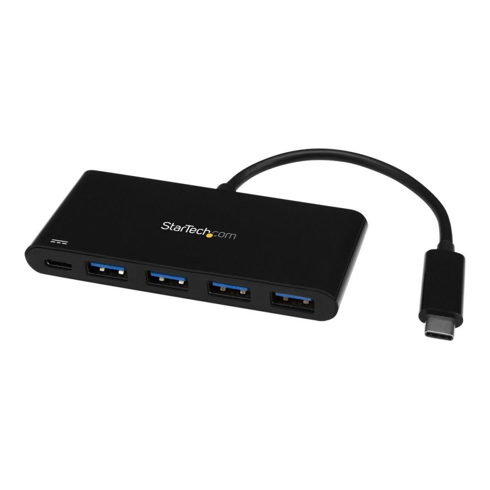 StarTech.com StarTech.com 4-ports USB C-hubb med 4 USB Type-A-portar (USB 3.0 SuperSpeed 5 Gbps) - 60 W strömförsörjning pass-through...
