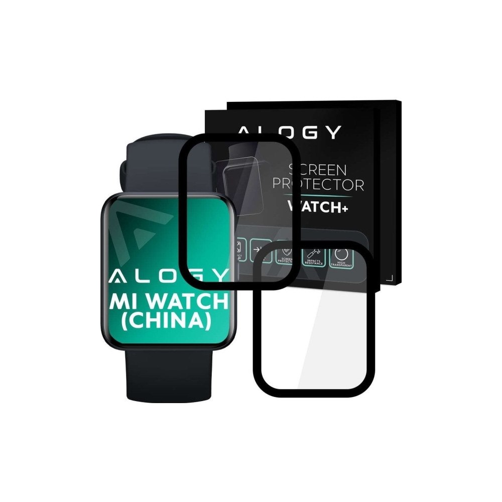 Alogy Alogy Alogy Alogy Full Glue 2x Flexible 3D Glass for Xiaomi...