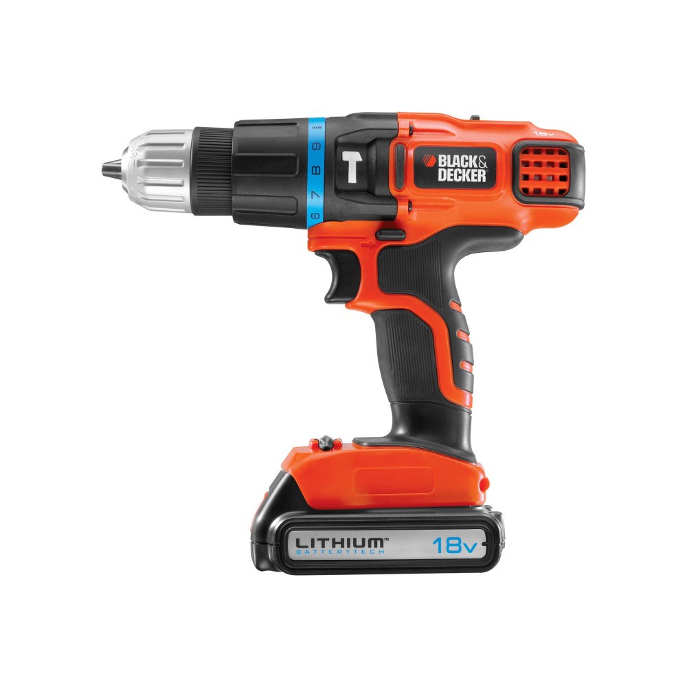 Black & Decker BLACK+DECKER EGBL18K - borr/drivare - sladdlös