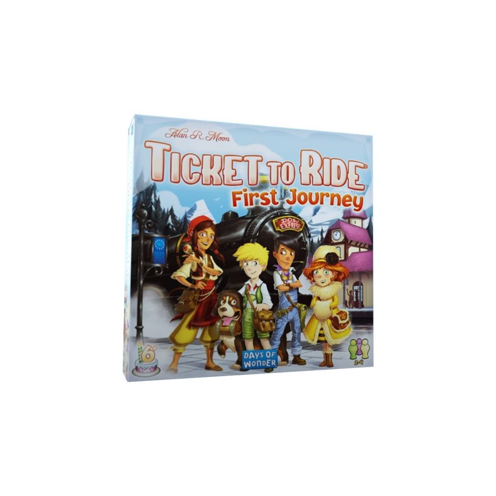 Days of Wonder Days of Wonder - Ticket to Ride First Journey
