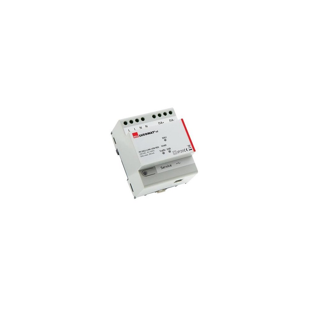 B.E.G. Brück B.E.G DALI strømforsyning med integreret USB-interface til D...