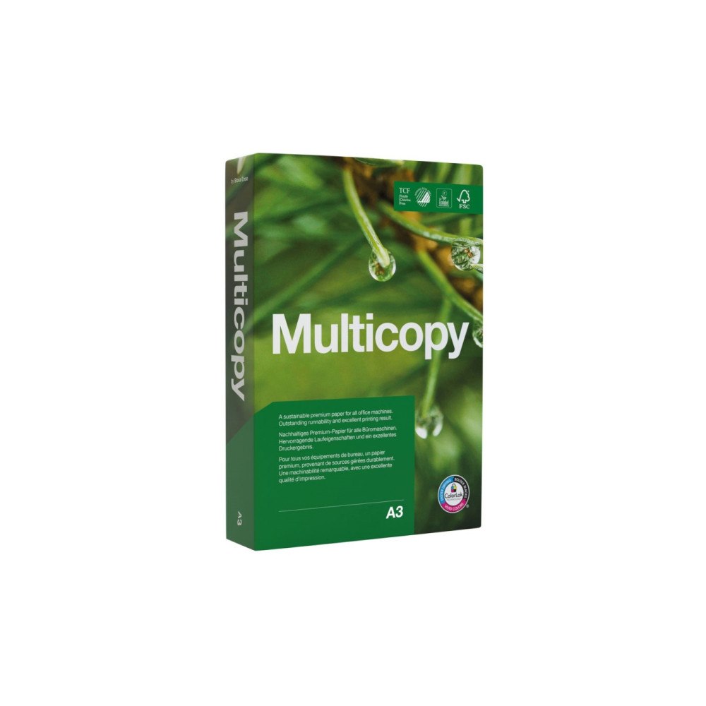 Multicopy Skrivarpapper MultiCopy Original A3 115g vit