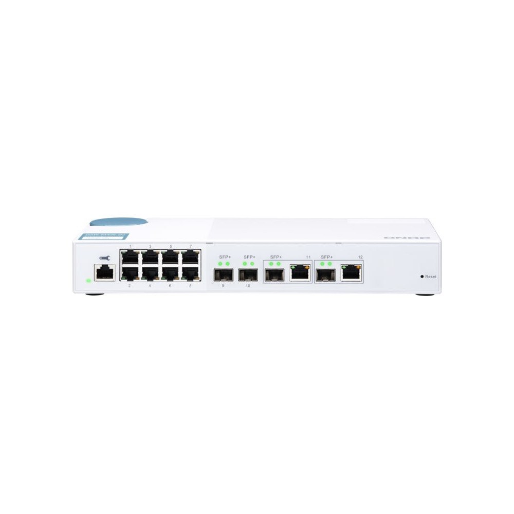 Qnap Systems QNAP QSW-M408-2C - switch - 12 portar - Administrerad