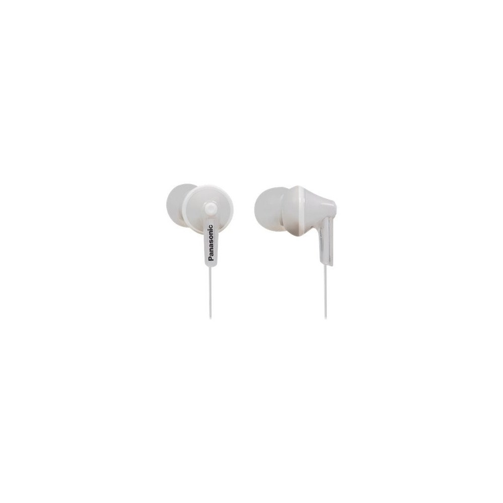 Panasonic Panasonic RP-HJE125E-W - hörlurar - 3,5 mm kontakt