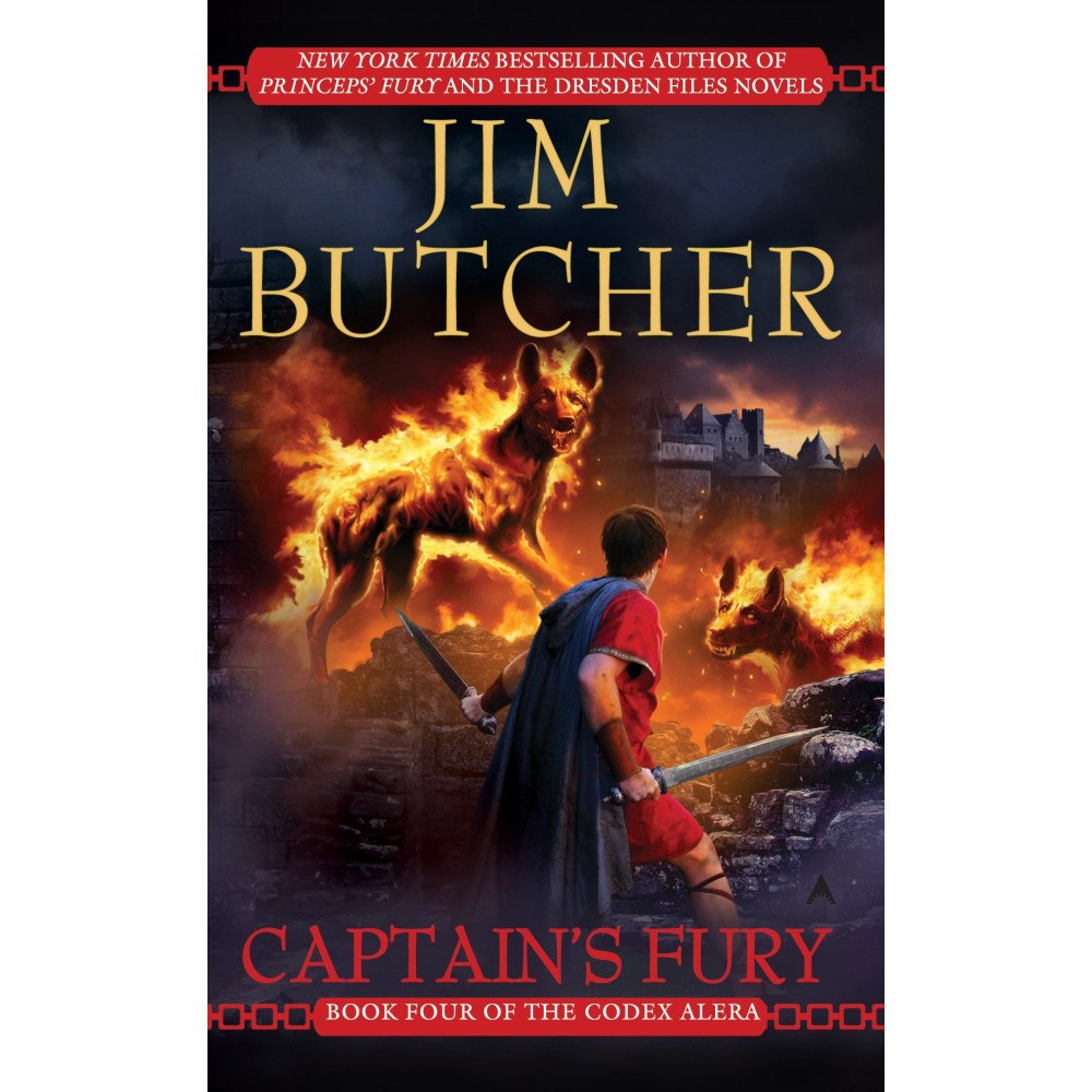 Jim Butcher Captains fury (häftad, eng)