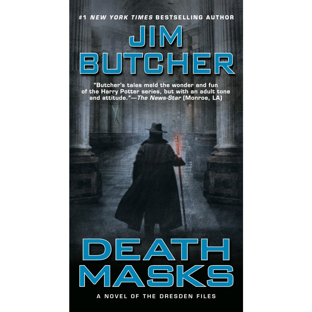 Jim Butcher Death mask (häftad, eng)