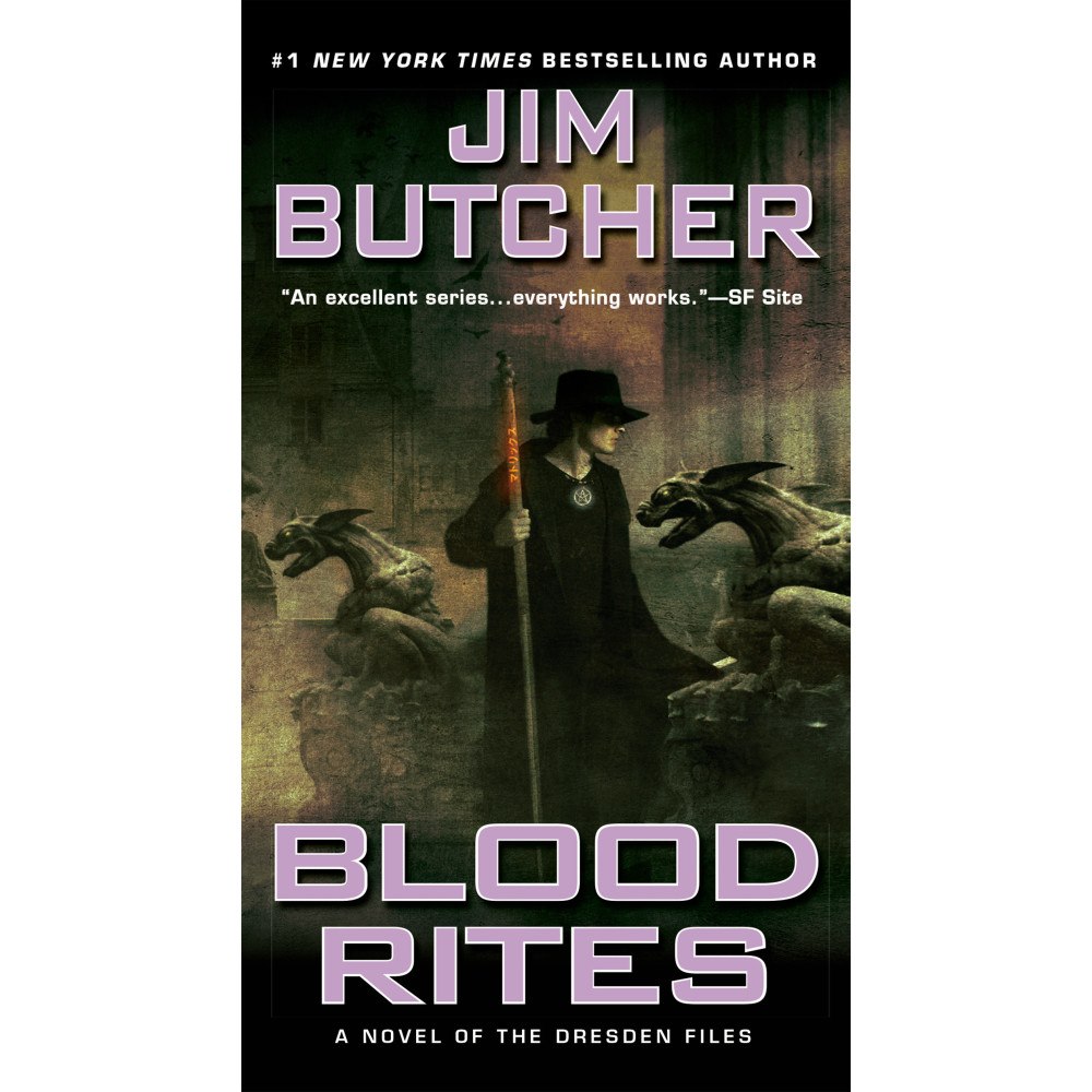 Jim Butcher Blood rites (häftad, eng)