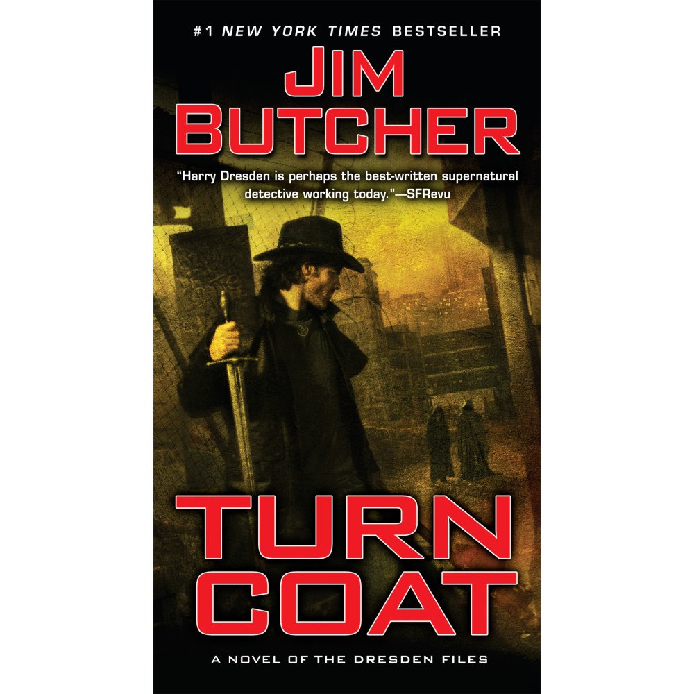 Jim Butcher Turn Coat (häftad, eng)