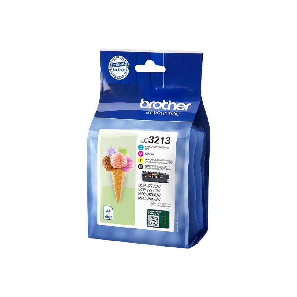Brother Brother LC3213 - 4-pack - svart, gul, cyan, magenta - original - bläckpatron